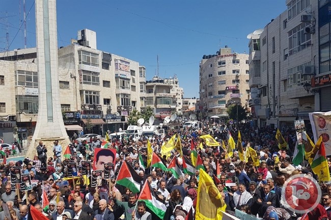 &lt;div&gt;صورة وتعليق: &lt;/div&gt;مسيرات حاشدة بشوارع الوطن دعما للاسرى