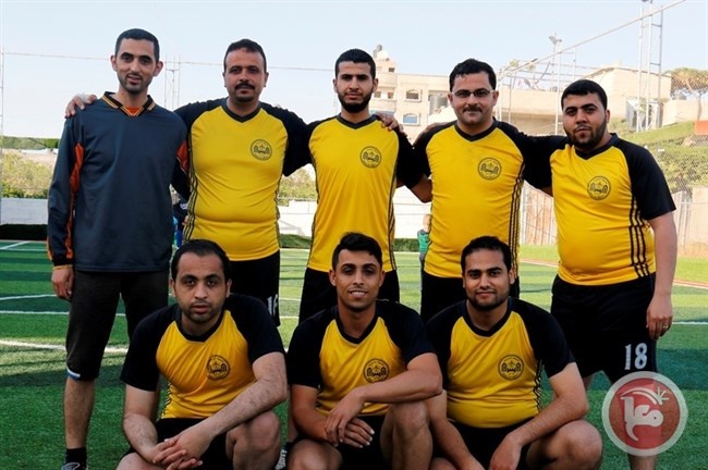 موظفو جامعة الإسراء يتوجون بكأس الأسير