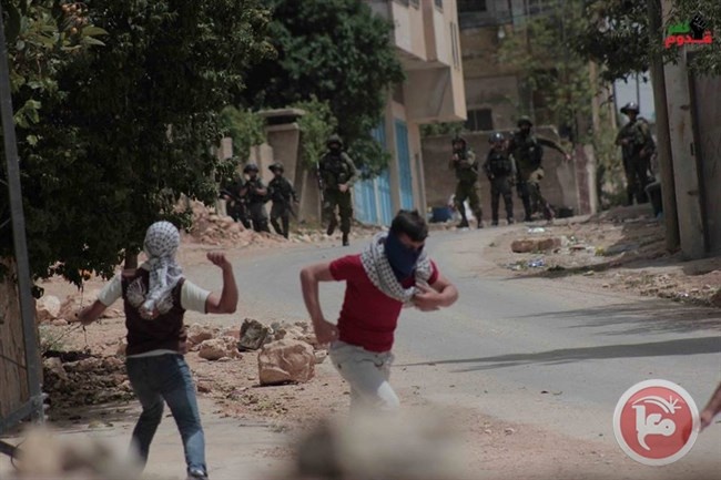 اصابة 8 مواطنين وناشط اسرائيلي في كفر قدوم