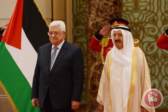 أمير الكويت يجدد دعمه لفلسطين
