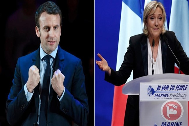 &quot;ماكرون&quot; و&quot;مارين&quot; يتصدّران الجولة الأولى من الانتخابات الفرنسية