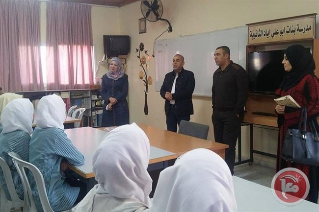 الشبيبة تعقد محاضرة في مدرسة بنات أبو علي الثانوية