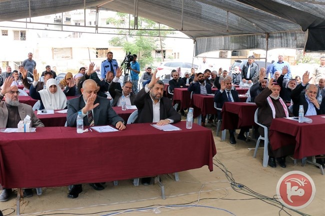 تشريعي غزة يعقد جلسة خاصة في مجمع الشفاء الطبي