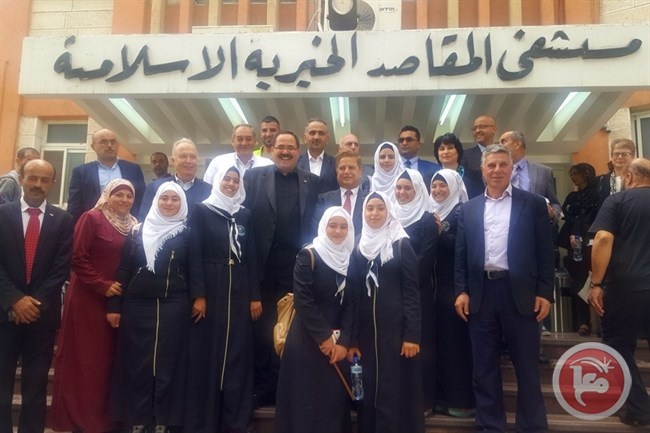 افتتاح مدرسة الإصرار &quot;2&quot; في مستشفى المقاصد لخدمة الطلبة المرضى