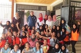 بطولة الاسرى بكرة الطائرة تحلق في سماء مدرسة الشهيد قدورة موسى