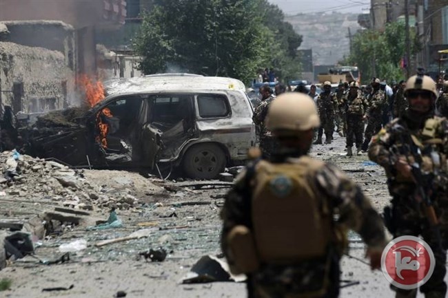 انتحاري يفجر نفسه قرب أكبر قاعدة أمريكية في أفغانستان