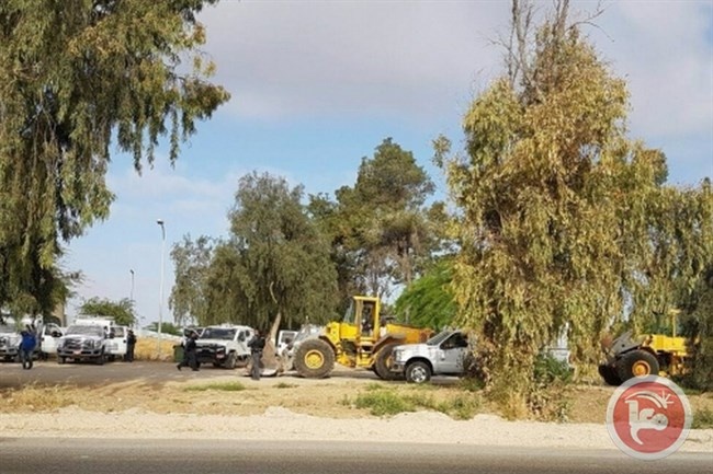 الاحتلال يهدم منزلا في ضواحي بلدة تل السبع بالنقب