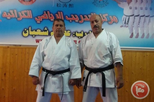 المدرب حسن عامر في ضيافة مركز التدريب الرياضي للكراتيه برام الله
