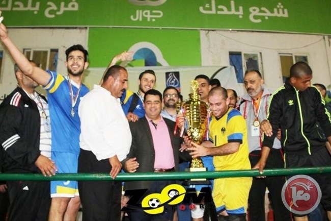 شباب جباليا بطلاً لكأس الشهيد مازن فقهاء للكرة الطائرة