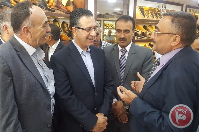 وزير الصناعة الأردني يُشيد بالتطور الصناعي الفلسطيني