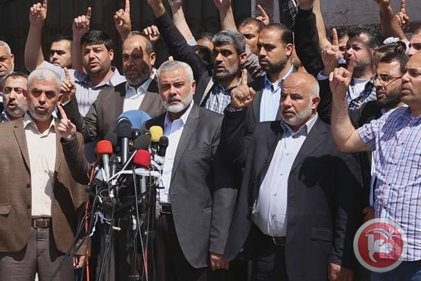 هنية يعلن اعتقال قاتل الشهيد مازن فقهاء