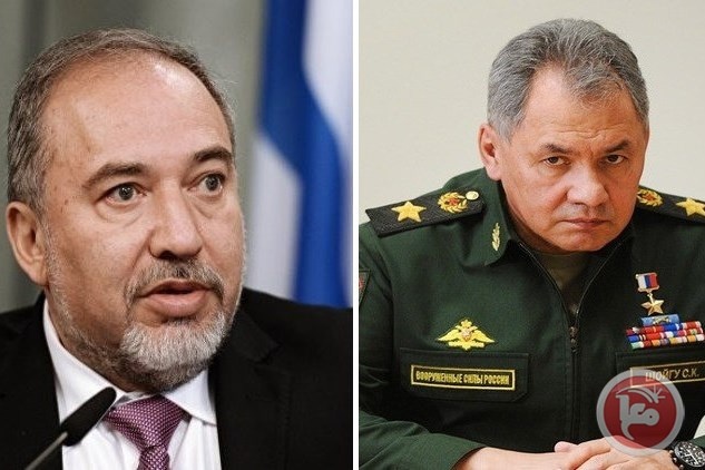 شويغو ولبيرمان يبحثان التعاون العسكري الروسي الإسرائيلي