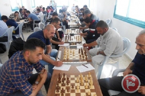 اطلاق منافسات بطولة فلسطين للشطرنج في روابي