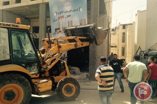 محافظة بيت لحم تطلق حملة واسعة لازالة التعديات على الشوارع