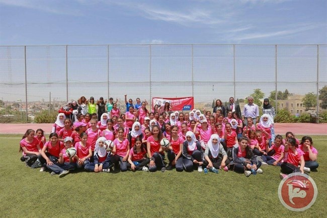 تنظيم ناجح لمهرجان &quot;عيش أهدافك&quot; في القدس بإشراف اتحاد كرة القدم