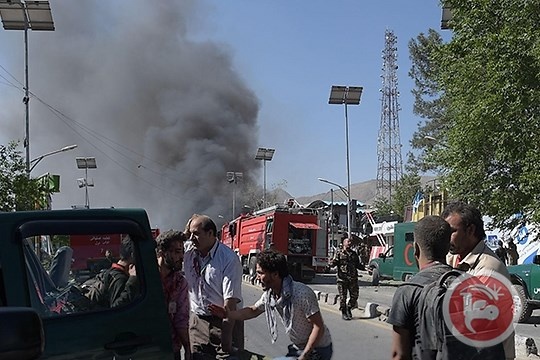 80 قتيلا و350 جريحا بانفجار قرب السفارة الألمانية في كابل