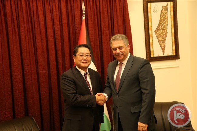 دبور يلتقي السفير الياباني في لبنان