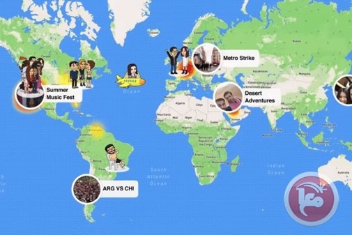 جديد سناب شات.. &quot;خريطة سناب&quot; لمشاركة الصور حسب الموقع