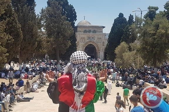 رغم القيود- 150 ألف مصل تمكنوا من الصلاة بالاقصى