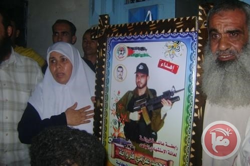 عائلة شهيد شارك بأسر &quot;شاليط&quot; تطالب بجثمانه