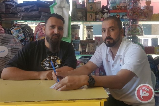 النجم عبد الله جبر يوقع على كشوفات اسلامي بيت لحم