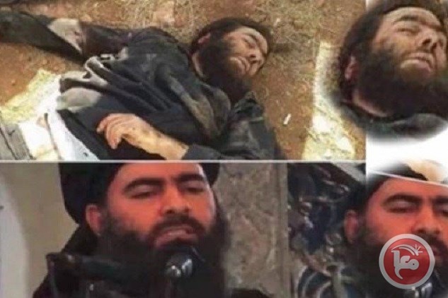 قيادي داعشي ينعى البغدادي وآخرون ينشرون صور جثته