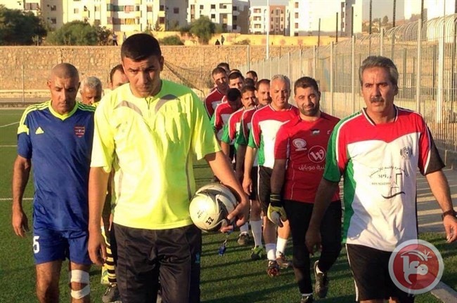 فوز عريض لمنتخب فلسطين لقدامى اللاعبين على اولاد عبد القادر