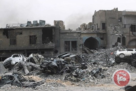 انتحار جماعي- قيادات داعش تفجر نفسها في الموصل على الهواء