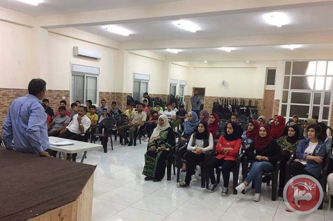 المجلس الشبابي يعقد ورش عمل في قرية الساوية واللبن