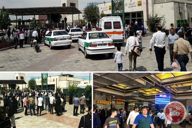 إصابة 15 شخصا في هجوم بالسكين في مترو طهران