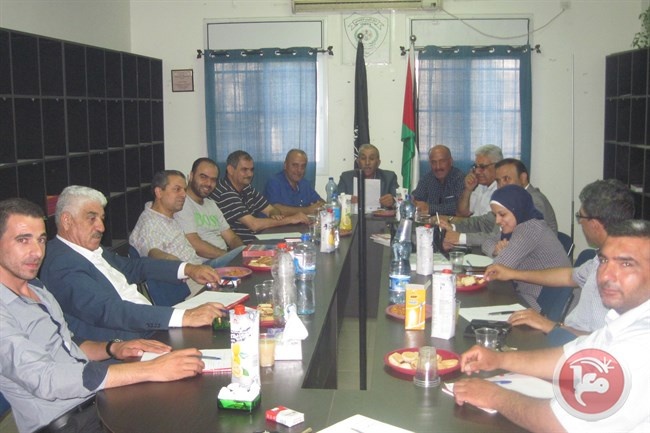 توزيع المهام الادارية على المجلس المنتخب لرابطة اندية القدس