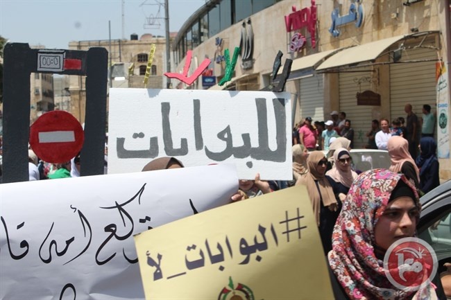 صور- الخليل تنتفض نصرة للمسجد الاقصى