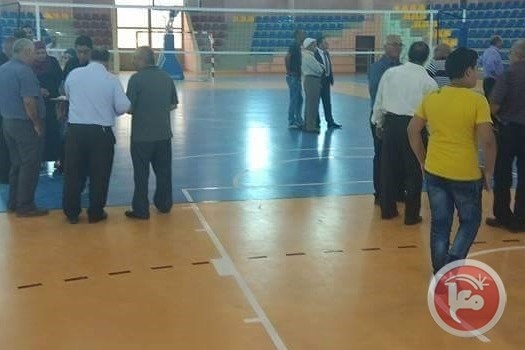 اللجنه الرياضيه في محافظة سلفيت تشكر رئيس واعضاء اتحاد كرة السلة
