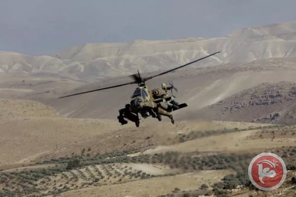 هبوط اضطراري لطائرة عسكرية اسرائيلية شرق الخليل