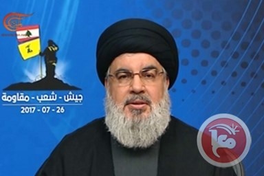 حسن نصرالله يوجه تحية للمقدسيين