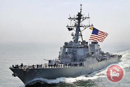 سفينة امريكية تطلق النار على سفينة دورية ايرانية