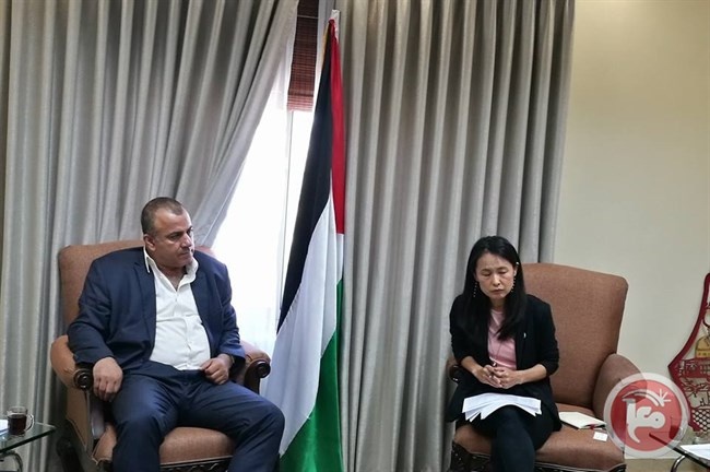 قطامي يبحث مع ممثل &quot;جايكا&quot; التعاون وتنفيذ مشاريع