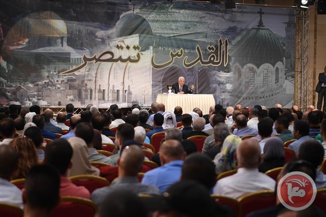 &lt;div&gt;صورة وتعليق: &lt;/div&gt;الرئيس: مستمرون في وقف مخصصات غزة