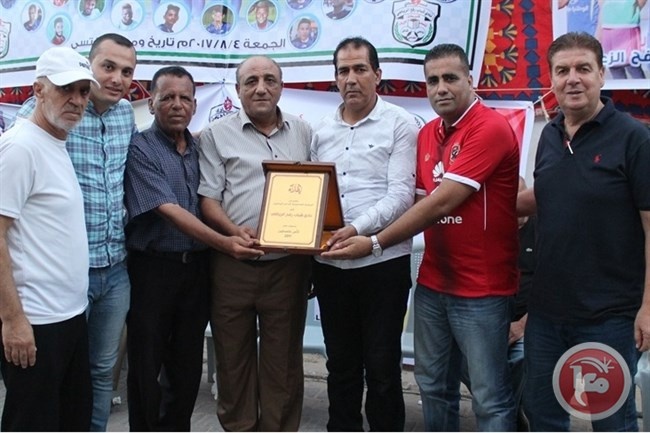 الجمعية الفلسطينية لقدامى الرياضيين تزور نادي شباب رفح