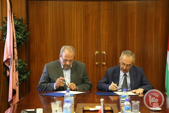 النجاح الوطنية توقع اتفاقية تعاون مع المركز العربي للتطوير الزراعي