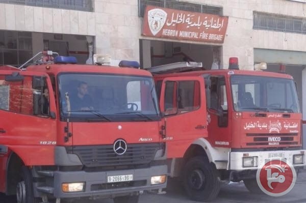 إطفائية بلدية الخليل تتعامل مع أكثر من 350 بلاغاً خلال تموز