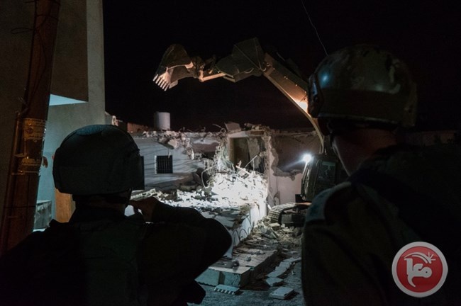 إسرائيل دمرت 36 منزلا لمنفذي العمليات