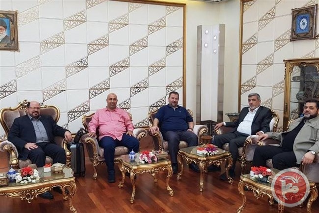 وفد حماس يختتم زيارته إلى طهران