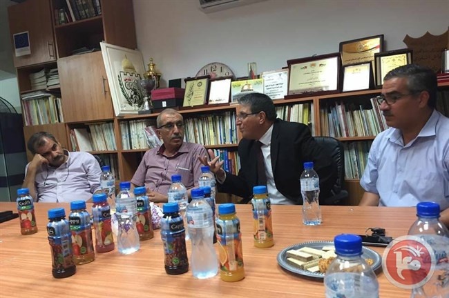 رابطة الاندية تجتمع مع ممثلي كرة الطاولة المقدسية