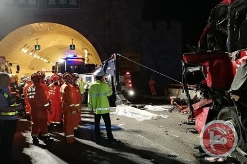 36 قتيلا في حادث سير ضخم بالصين