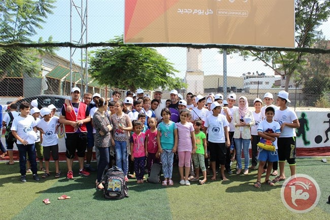اتحاد السباحةالأشخاص ذوي الإعاقة يختتم فعاليات مخيم الأقصى الصيفي بغزة