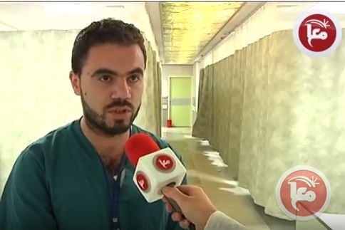 فيديو يوثق محاولة الاحتلال اعتقال مصاب من مستشفى المقاصد قبل استشهاده