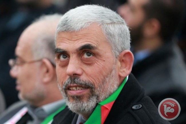 السنوار: حماس لن تعود الى حكم قطاع غزة وادارته