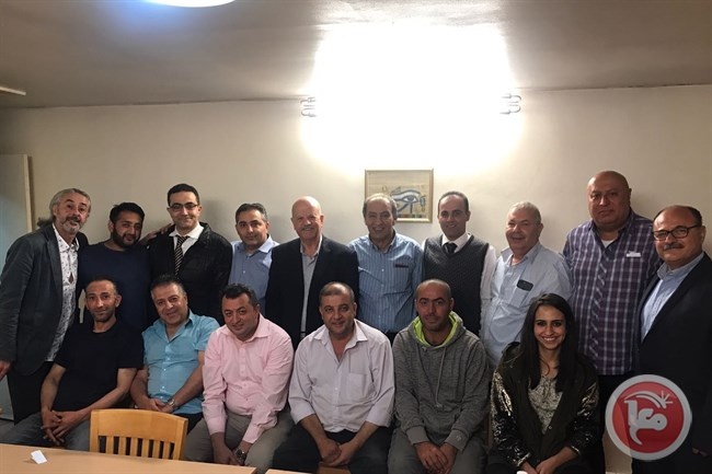 دائرة شؤون المغتربين تلتقي أبناء الجالية الفلسطينية في بريطانيا