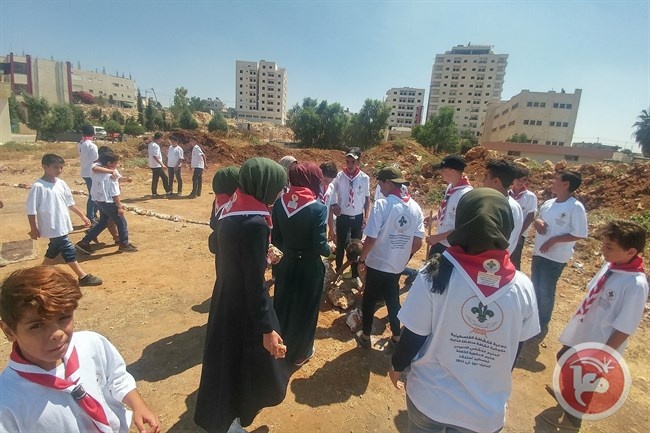 الخليل : افتتاح مخيم &quot; العضوية الكاملة في WOSM..فلسطين تستحق&quot;